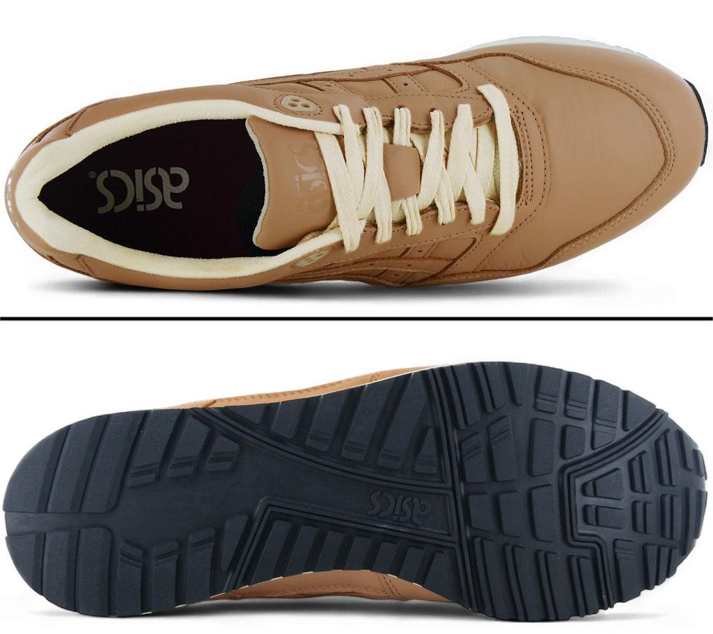 Asics Tiger Gel-Saga - Herren Sneakers Schuhe Leder Braun 1193A089-250 ORIGINAL