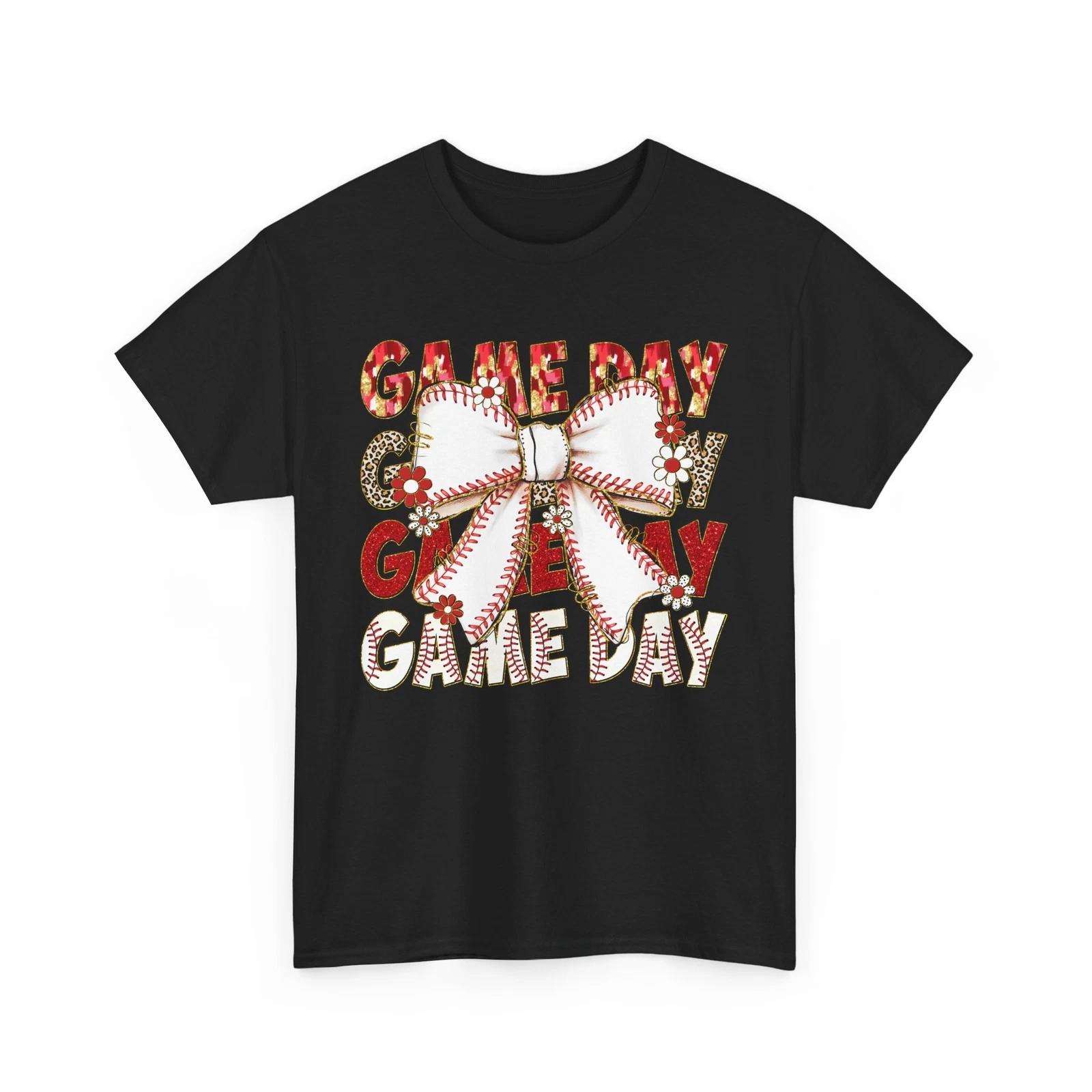 Baseball T-Shirt | Funny Baseball Fan Tee | Game Day Baseball Fan T-Shirt 4XL