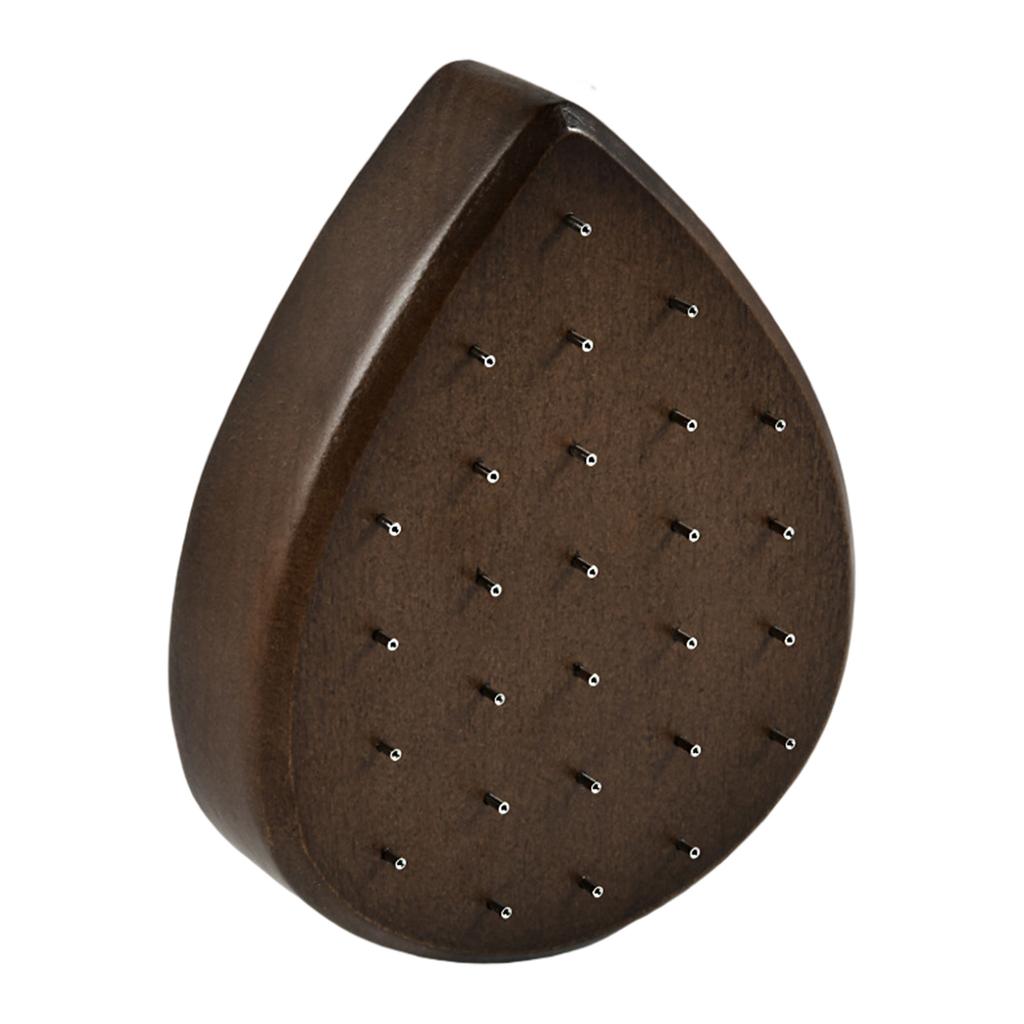 Wood Display Board for Ear Studs Elegant Lip Rings Holder Body Piercing Accessories Showcase Rack for Women Girls