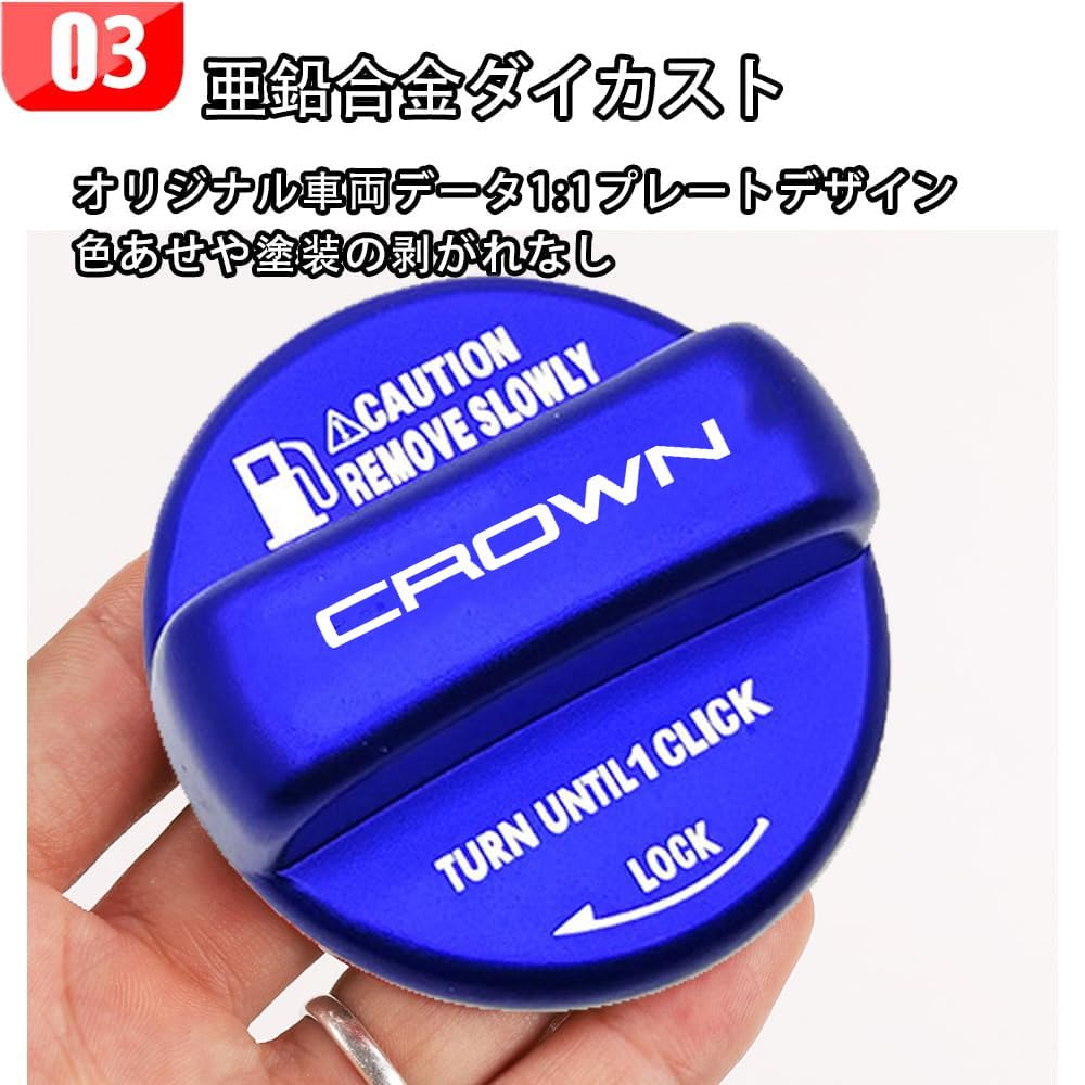 For New Crown Estate RS Z (Crown Estate) (March 2025-present) Fuel Tank Warning Cover