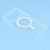 For iPhone 17 Pro Max Phone Case Compatible with MagSafe with Tempered Glass Screen Film+Clear Lens Film