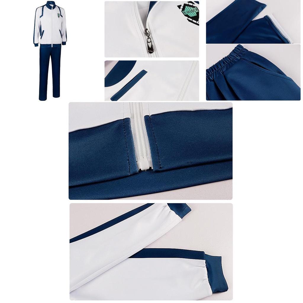 Bluelock Cosplay Costume Athletic Wear For Fans Of This Thrilling Manga Series