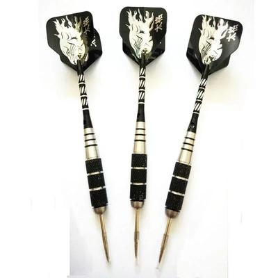 3Pcs 22g All Metal Professional Dart Needle Carved Aluminum Alloy Rod Anti Drop Aluminum Rod Knight Dart Needle Dart Accessories