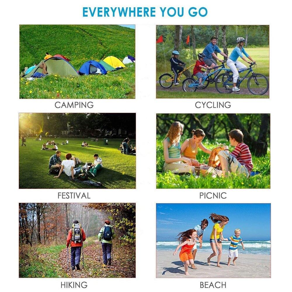 Waterproof Pocket Beach Blanket Outdoor Picnic Camping Mat Portable Folding Mat Sand Beach Mat