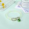 Luminous Cat Necklace Glowing Small Dog Cat Collar Anti-loss Fluorescent Bpa-free Silicone Cat Bell Collar Neck Ring Pet Cat Accessories