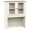 VidaXL Dessus de commode VIGO blanc 78x30x100 cm bois massif de pin 353206