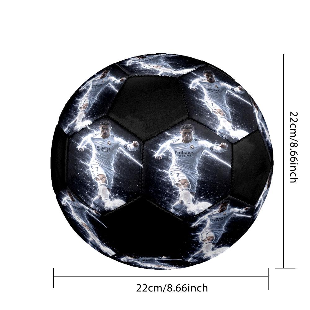 Pallone da Calcio Resistente da Allenamento Esterno Stampato Taglia 5