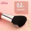 Ukiss Large Angled Contour Brush for Foundation Setting, Blush, Highlighter, Concealer and Nose Shadow Blending, Soft-Bristle, 1 pack