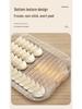 Multi-layer Transparent Dumpling Storage Box with Timer - Kitchen Food Grade Plastic