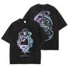 Tricou Imprimat Modă Anime Demon Slayer Rengoku Kyoujurou Bărbați Bumbac de Înaltă Calitate Masculin Manga Tricou Spălat