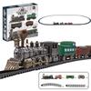 Simulation Electric Classical Track Train Diy Assembly Small Train Toy Model Set, Children'S Gift