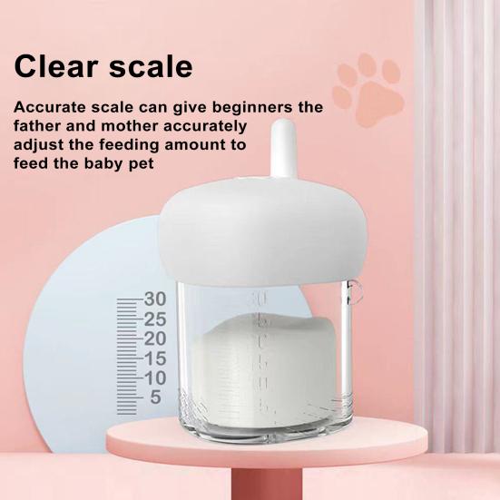 Yavru Köpek Besleme Şişeleri Güvenli Kolay Temizlenir Boğulma Önleyici Tasarım Profesyonel Emzik Şişesi