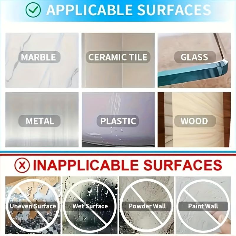 Ultra-Strong Double Sided Adhesive Transparent Mounting Tape - High Quality, No Drill or Nail Needed, Easy To Use On Plastic, Glass, Metal