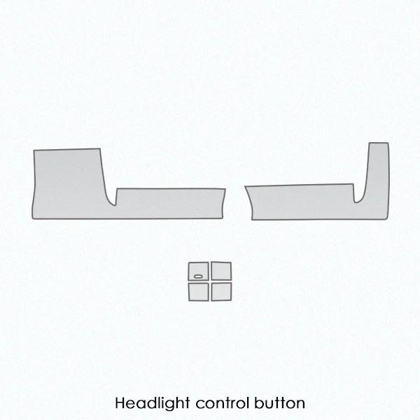 Car Interior Central Console Gear Shift Dashboard Navigation Screen Reading Light Protective Film for Porsche Cayenne Coupe