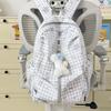 Schoolbag High Value Plaid Schoolbag Female Junior High School Student High School Student Light Casual Backpack Korean Primary School Student 