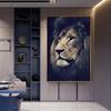 Modern Realistic Animal Art Lion Portrait Poster and print Canvas Painting Nordic Style Wall Art Picture for Home Indoor Decor