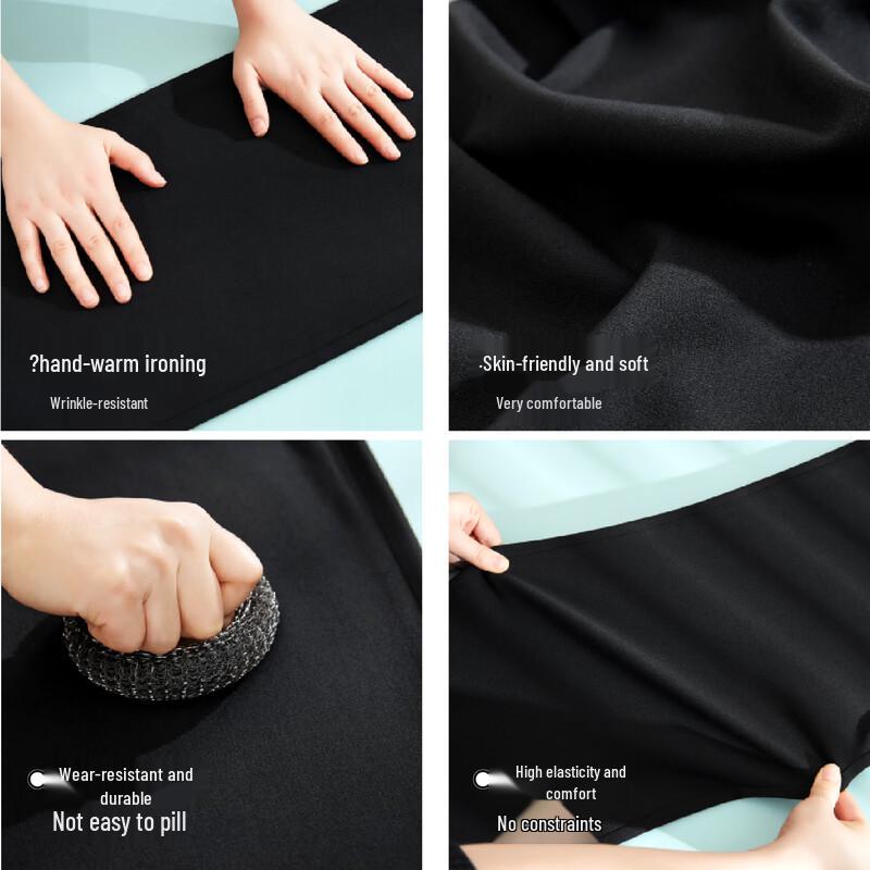 Eezyoung Women's 2025 Autumn Slim Straight-Leg Trousers