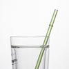 2Pcs Glass Straws Set Reusable Heat-Resistant Drinking Straws Eco-Friendly Alternative to Plastic Straws for Hot Cold Drinks
