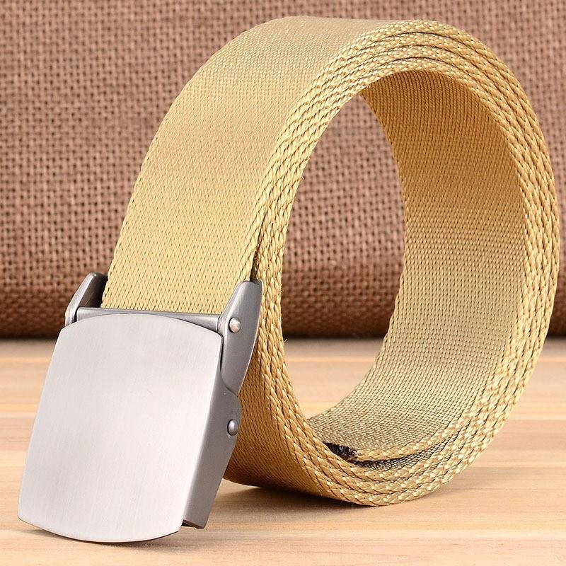 Alloy Nylon Belt Canvas Student Jeans