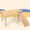 Hamster Holzleiter Plattform Sprungbrett Spielplatz Hamster Kletterspielzeug Kleintiere Treppenspielzeug Hamster Mäuse Käfigzubehör