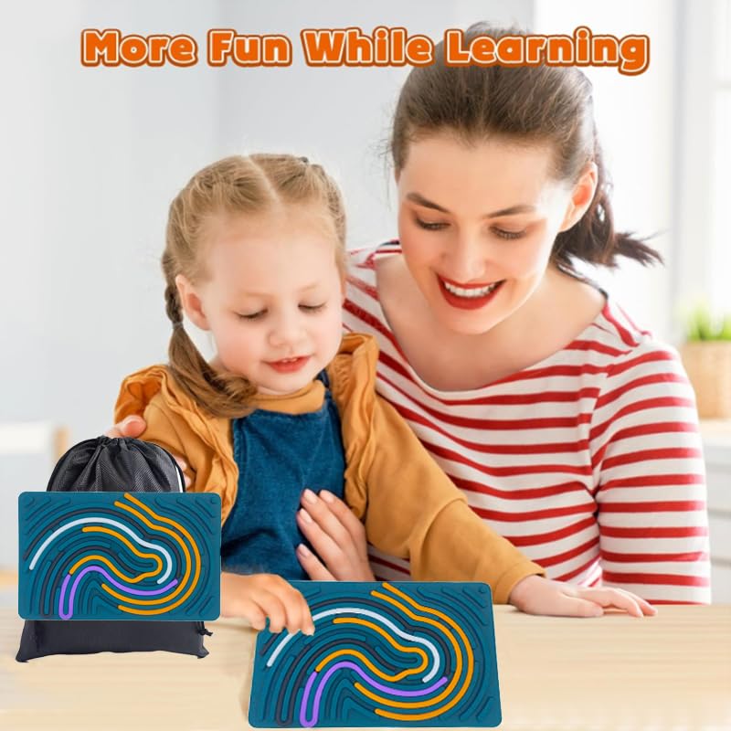 Silicone Sensory Activity Board Toys,Busy Board Fidget Antistress Anti Stress Relief Toys For Kids Children Adults Adhd Autism