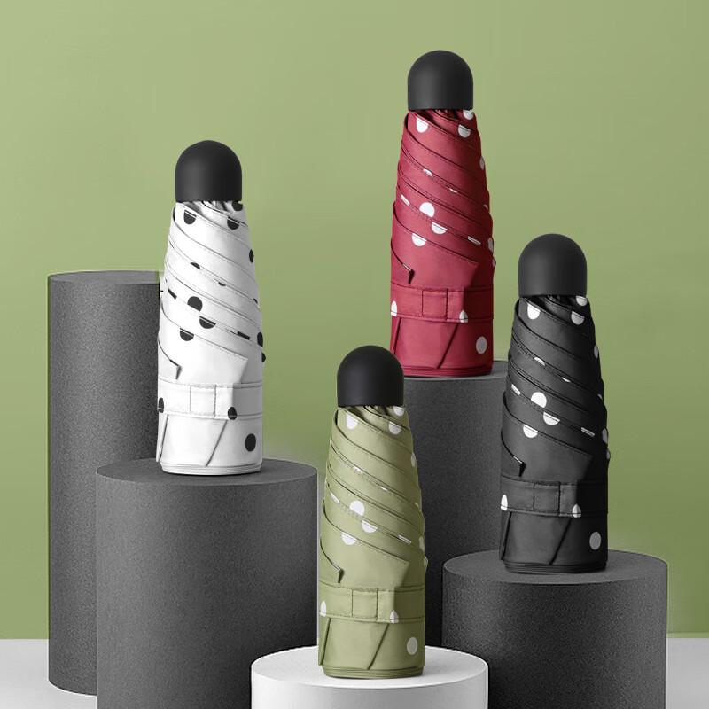 Nanqiao Mini Parasol Podróżny Składany 5x