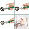 New Stainless Steel Ice Cream Scoops Watermelon Ball Digger Portable Handle Kitchen Tool
