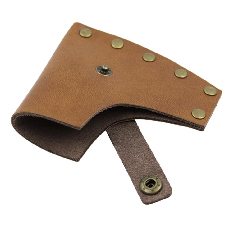 Durable Leather Axe for Head Sheath Cover Hatchet Protective Cover Axe Holster f