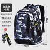 Camo Backpack Lightweight Ergonomic Large Capacity School Bag for Middle High School Boys Students Travel