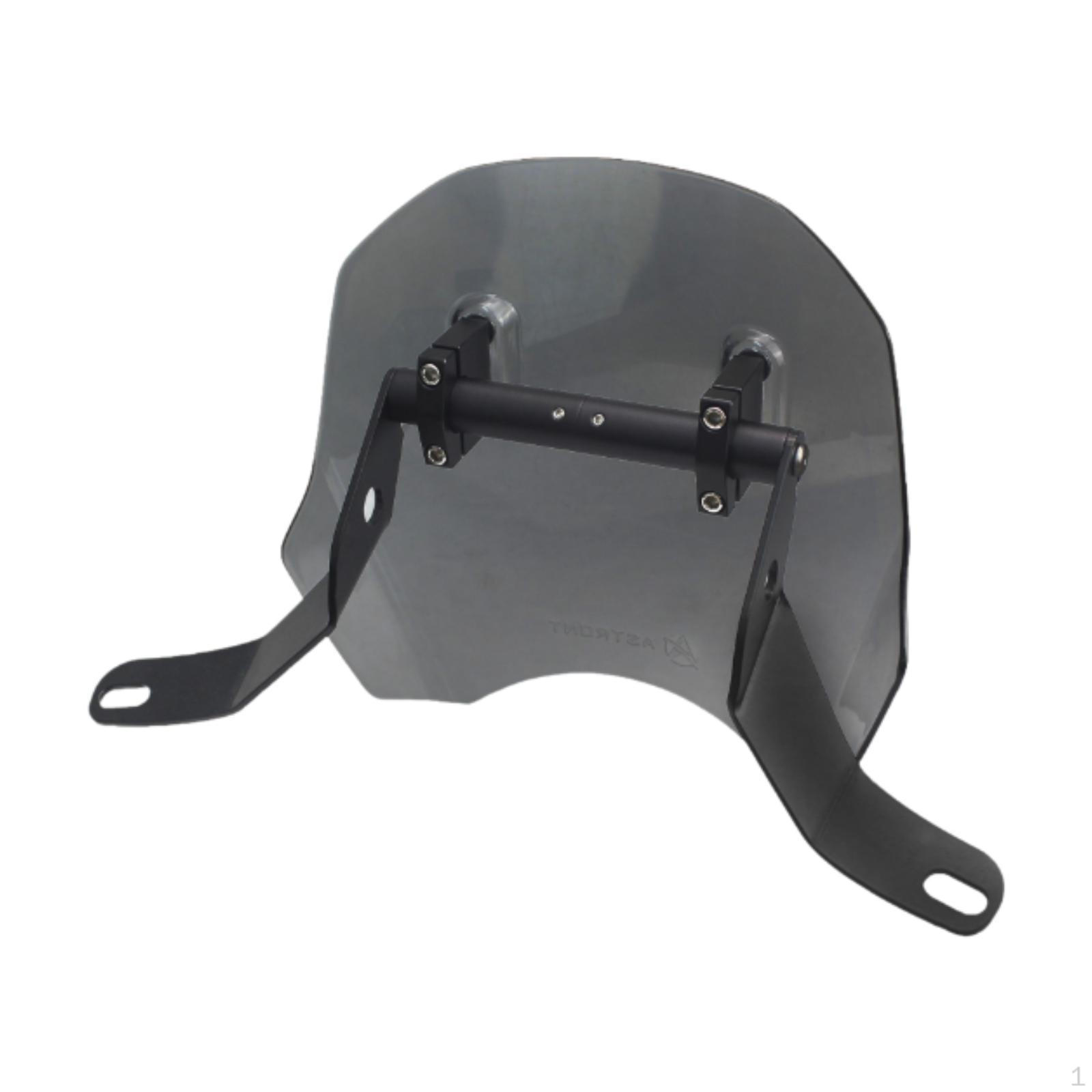 

Аксессуары для ветрового стекла мотоцикла Простая установка Защитный профессиональный Регулируемый угол Прочный Style D