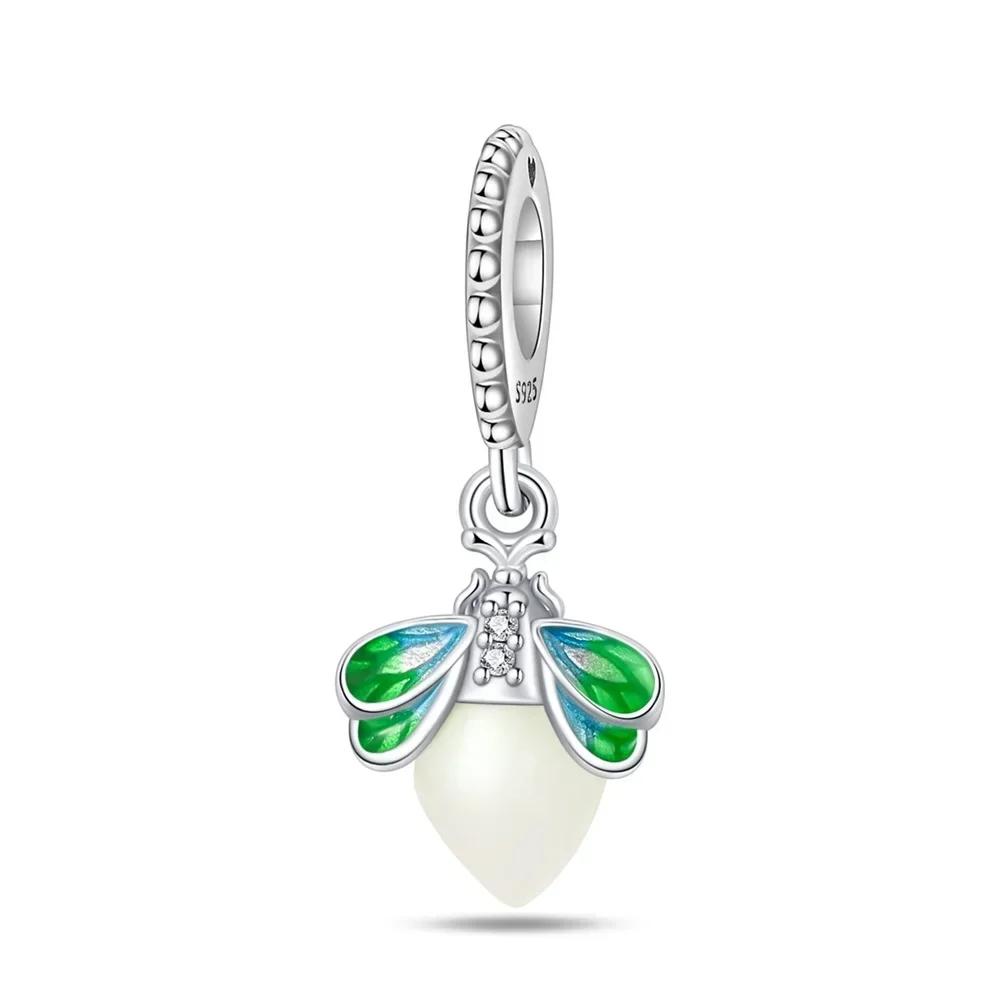 Serie Charmscoppergreen Ciondolo Foglia di Monstera Perline Originali per Braccialetti per Donne Creazione di Gioielli Regali