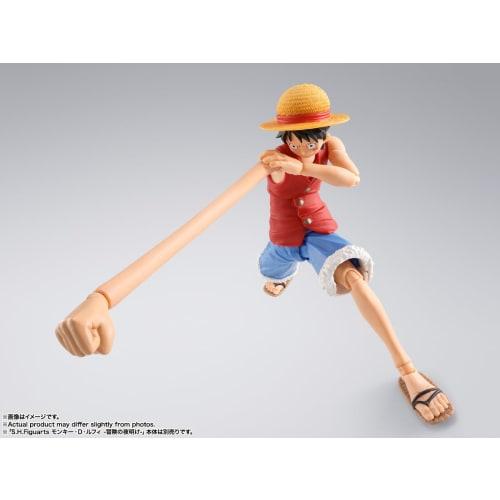 TAMASHII NATIONS S.H.Figuarts ONE PIECE Monkey D. Luffy - Dawn of Adventure - Gomu Gomu Optional Parts Set, Approx. 145mm, PVC & ABS, Pre-painted Opti