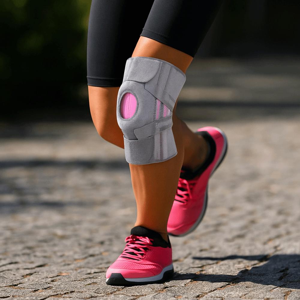 Breathable Adjustable Kneepad Non-slip Knee Pad Elastic Knee Brace  Gym