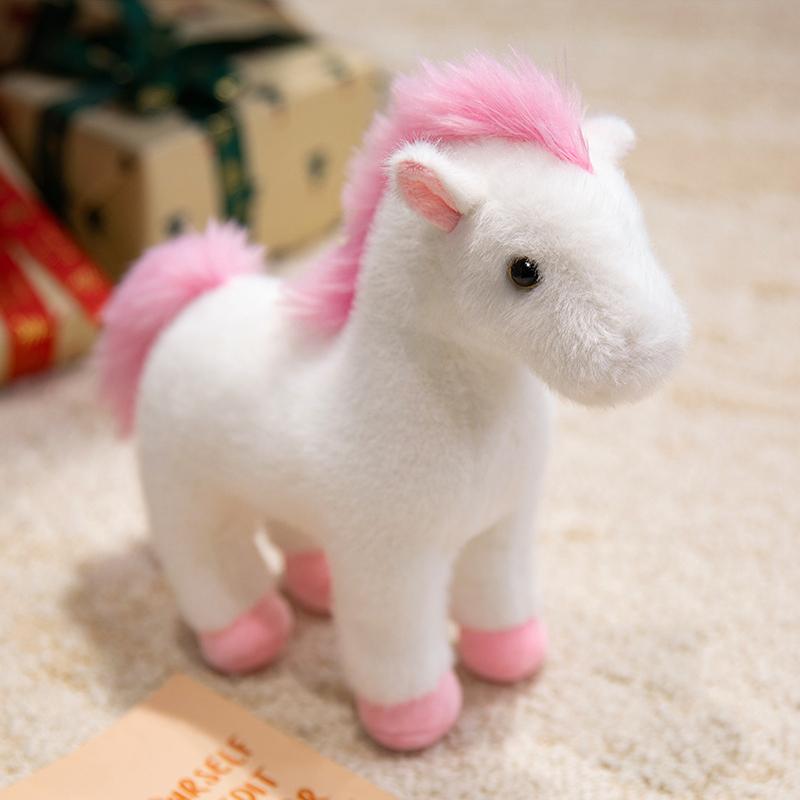 High-Quality 25Cm High-Quality Hairy High-Quality Pony High-Quality Plush High-Quality Toy High-Quality Cute High-Quality Soft High-Quality Kawaii 25cm