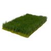 Miniature Landscape Artificial Grass Tufts Hand Tear Static Grass Cluster  Sand Table