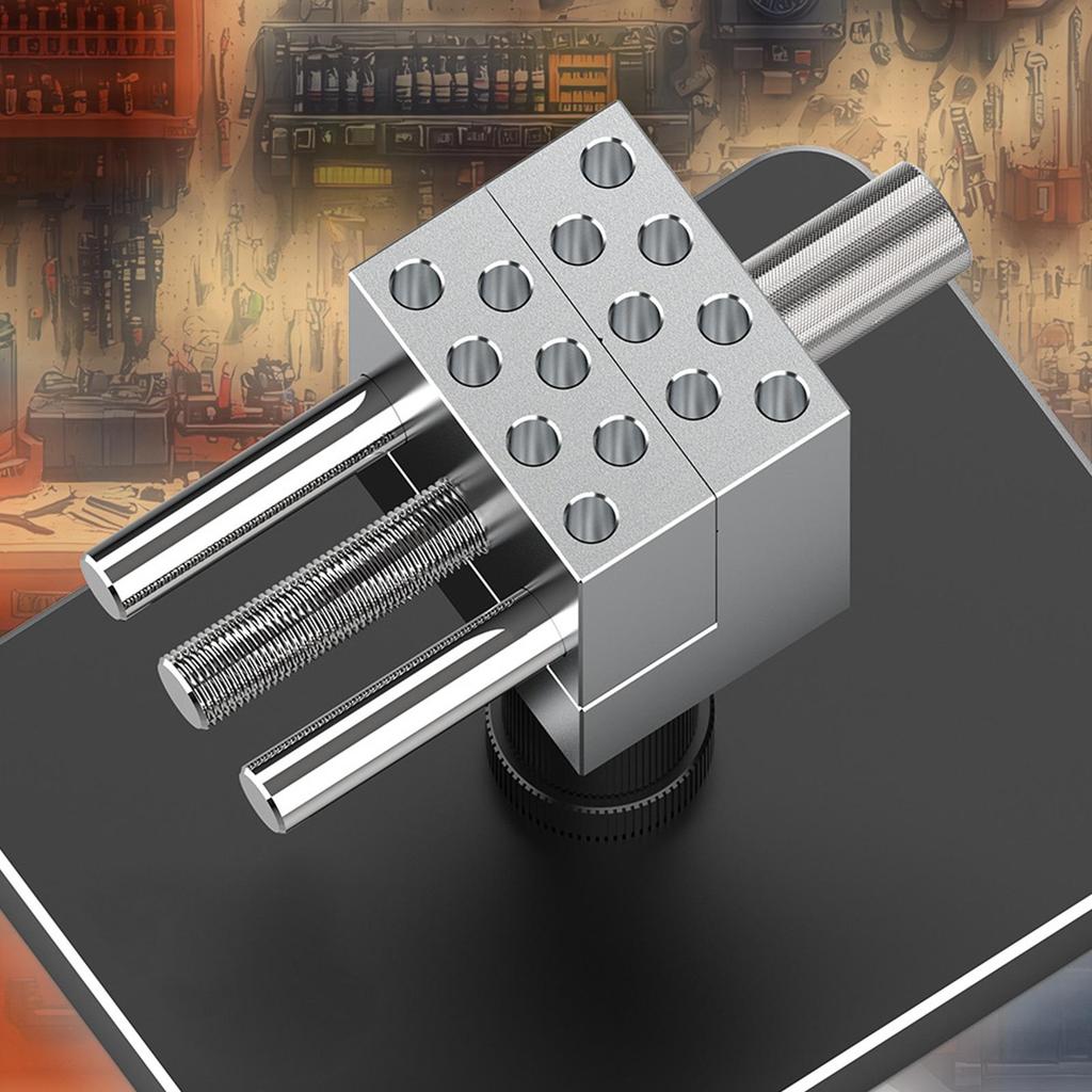 Table Vice Clamp 2-in-1 Portable Vise Non-Slip Precision Portable Press Heavy-Duty Quick-Release For Jewelry-Making Woodworking