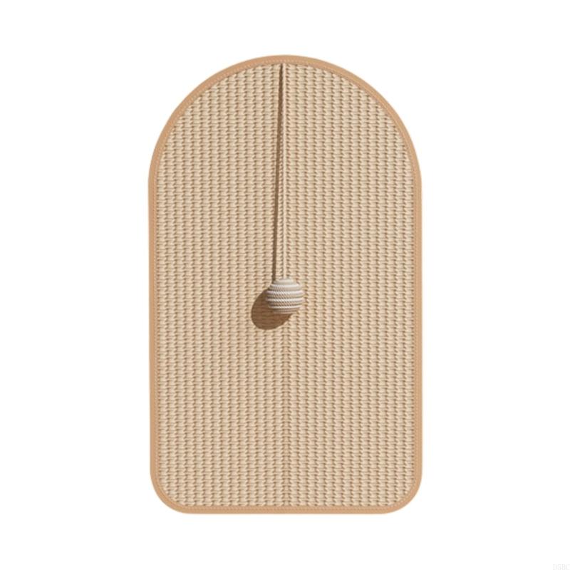 Multipurpose Sisal Cats Scratch Mat Claw Grinding Board Pad With No Shedding Design For Active Cats Pet Accessories