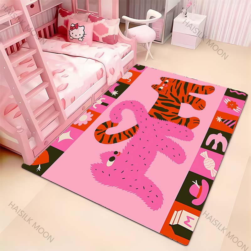 3D HD Tisk Umění Vtipný Kočičí Koberec Novinka! Koberec do obývacích pokojů, ložnic, kancelářských prostor, odolný, dekorativní podložky do dětského pokoje