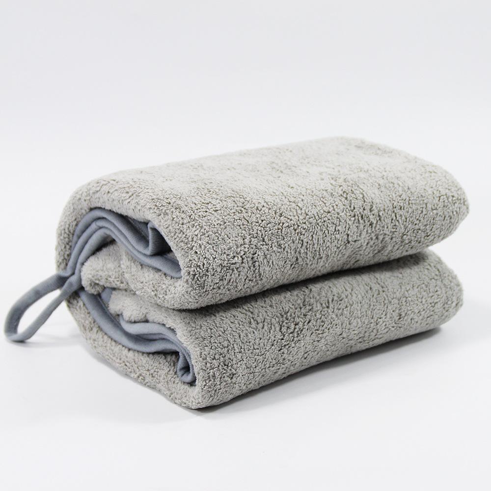 Large Pet Bath Towel Quick Dry Dog Cat Absorbent Towel Pet 160×70cm темно-серого