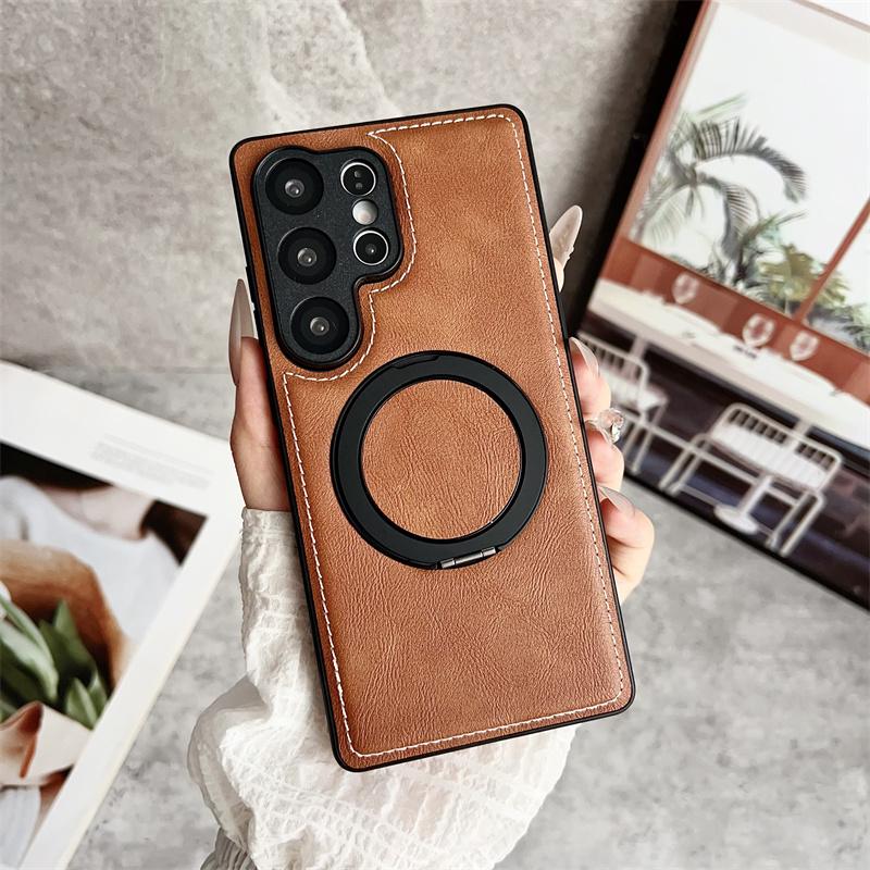 Rotating Magnetic Bracket Case For Samsung S22 S23 S24 S25 Plus Ultra A13 A14 A15 A16 A20 A30 A50 A52 A71 A72 A73 A54 A52 Cover