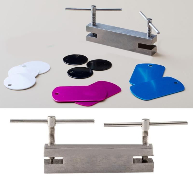 Metal Sheet Punch 1.5mm/2.0mm Aperture Aluminum Copper Silver Sheet Punching Tool DIY Earrings Hairpins Punching Machine