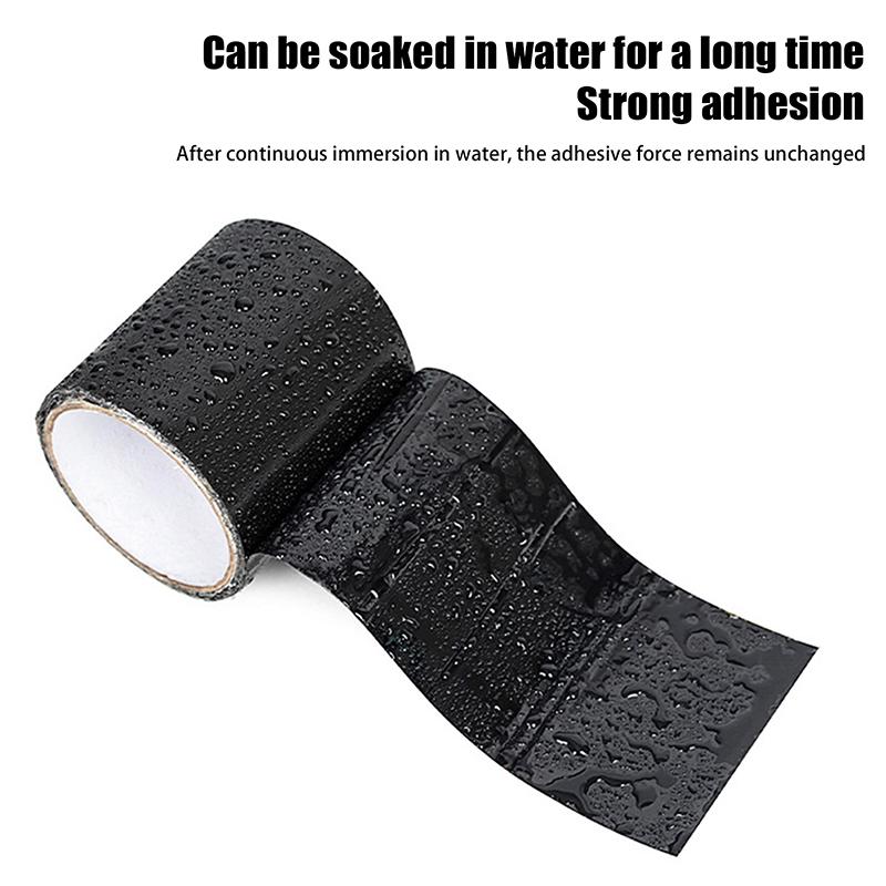 Top-tier 152cm Waterproof PVC Pipe Seal Tape, Self-Adhesive, Leak Repair, Super Strength Fiberfix Insulation.