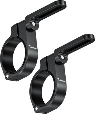 Kaedear Bike Clamp Stay Rotating Mount Cyber LED Fog Lamp Base Mount 2 Pieces KDR-C18L (Slide)