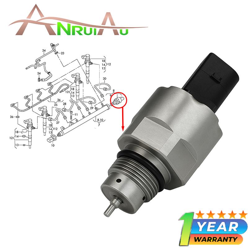 

Fuel Pressure Regulator For VW Jetta III Passat B6 Passat B6 Variant Polo V 2009-2010 1K2 2 5 6R/C1 XCRP161 03L130764A