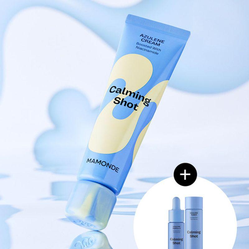 Mamonde Успокаивающий крем с азуленом 60 мл calming shot azulene cream