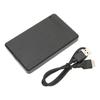 USB3.0 SSD Enclosure 5Gbps 2.5in Ultra Thin Lightweight SATA SSD Enclosure Adapter for Laptop Computers for WIN 7 for