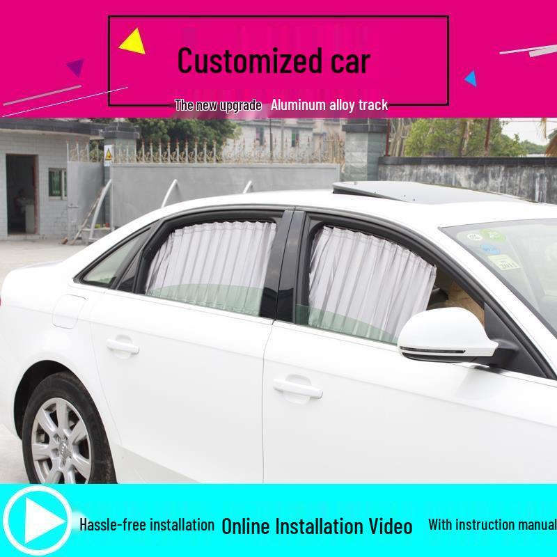 Honda Accord 8th Gen & Civic Car Sunshades: Heat Insulation Curtains for Fit, Vezel, and Crider Models