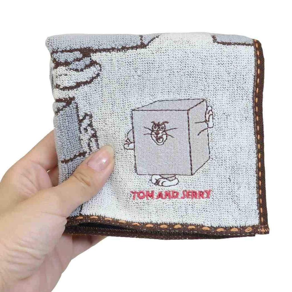 Marushin Mini Tom and Tom Antibacterial and 25 X 25 Cm Towel, Jerry, Pattern, 100% Cotton, Deodorizing, 4105000000, Approx.
