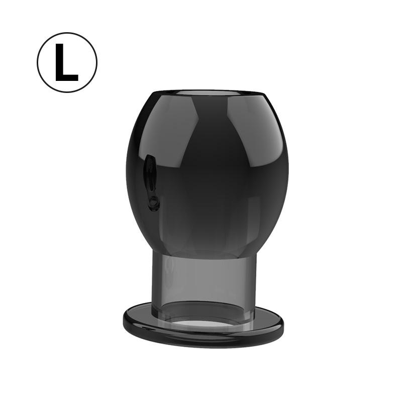 Hollow Anal Plug Anal Extender Dilator Butt Plug Peep Vagina and Aual Enema Sex Toys for Men Gay Sex Products Plug with