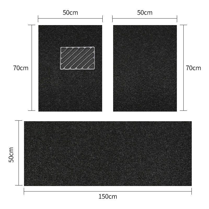 Auto Car Floor Mat Car E with Floor Mat Wire Ring Neutral Can Be Cut by Self-Cutting Single Main and Co-Pilot Car Floor Mat-